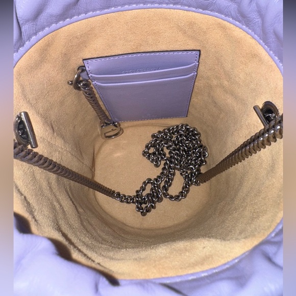Gucci Marmont Mini Purple Bucket Bag - Picture 4 of 5
